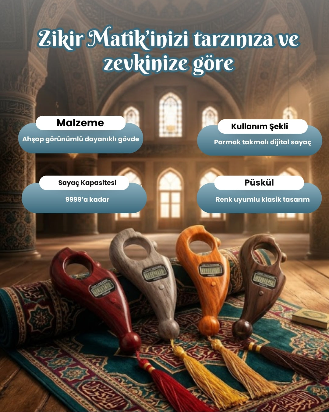 Tesbih Hissiyatında Zikir Matik